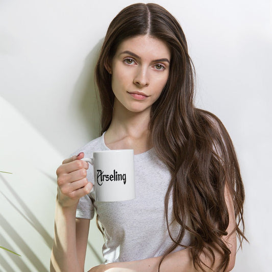 The Last Kingdom Inspired White glossy mug - Arseling - Fandom-Made