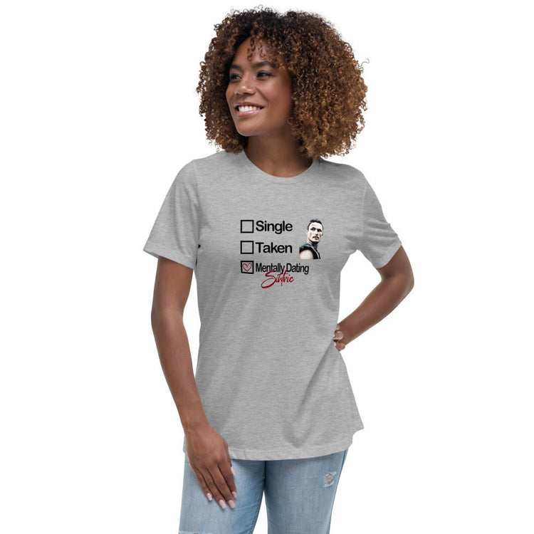 The Last Kingdom Inspired Women's Relaxed T-Shirt - Mentally Dating Sihtric - Fandom-Made