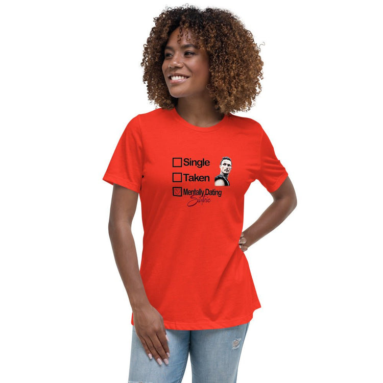 The Last Kingdom Inspired Women's Relaxed T-Shirt - Mentally Dating Sihtric - Fandom-Made