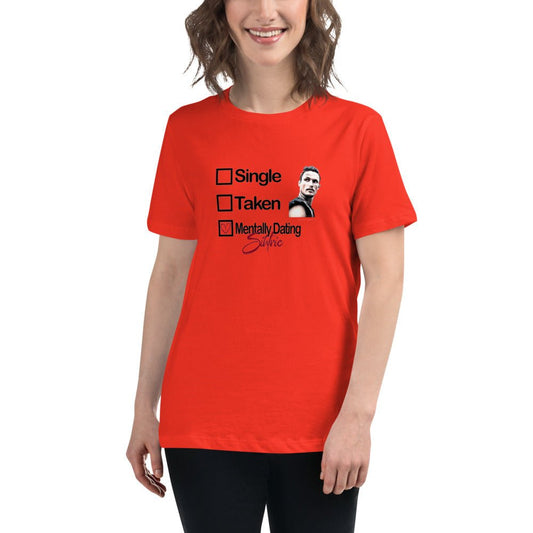 The Last Kingdom Inspired Women's Relaxed T-Shirt - Mentally Dating Sihtric - Fandom-Made