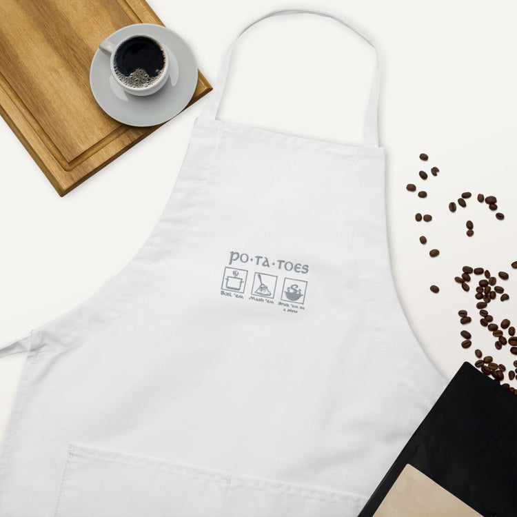 The Tolkien Collection - Embroidered Apron - Potatoes - Fandom-Made