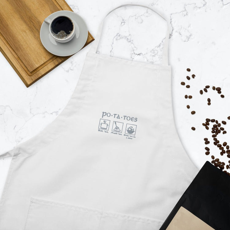 The Tolkien Collection - Embroidered Apron - Potatoes - Fandom-Made