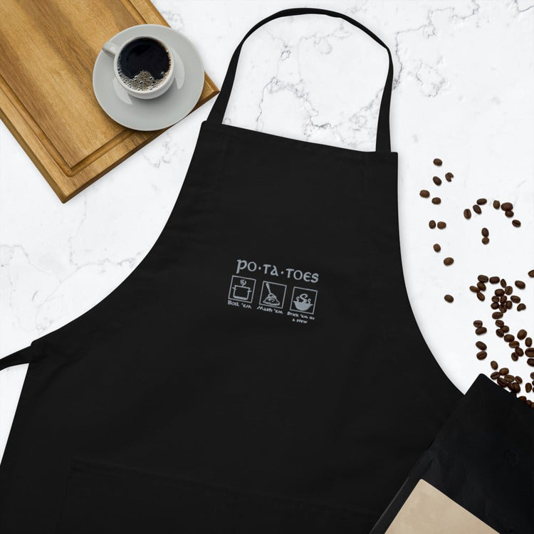 The Tolkien Collection - Embroidered Apron - Potatoes - Fandom-Made