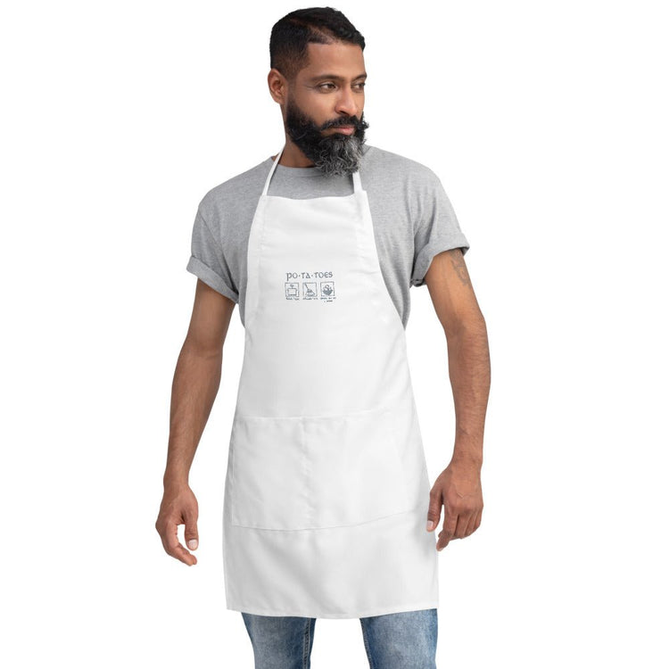 The Tolkien Collection - Embroidered Apron - Potatoes - Fandom-Made