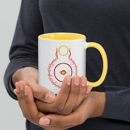 The Tolkien Collection - Mug with Color Inside - The Eye in color - Fandom-Made