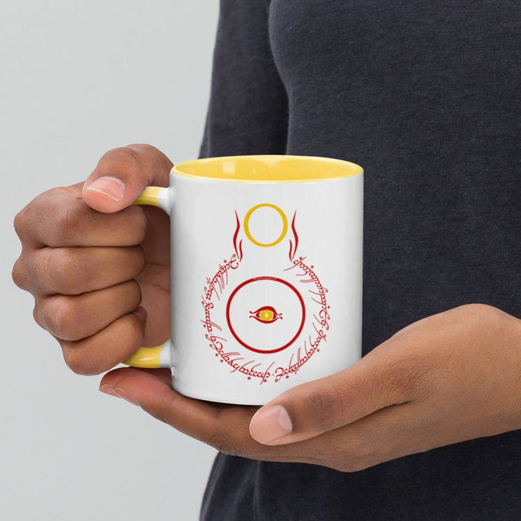 The Tolkien Collection - Mug with Color Inside - The Eye in color - Fandom-Made