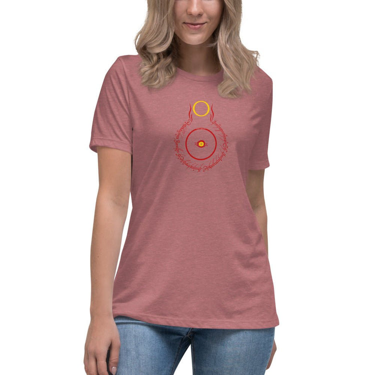 The Tolkien Collection - Women's Relaxed T-Shirt - The Eye in color - Fandom-Made