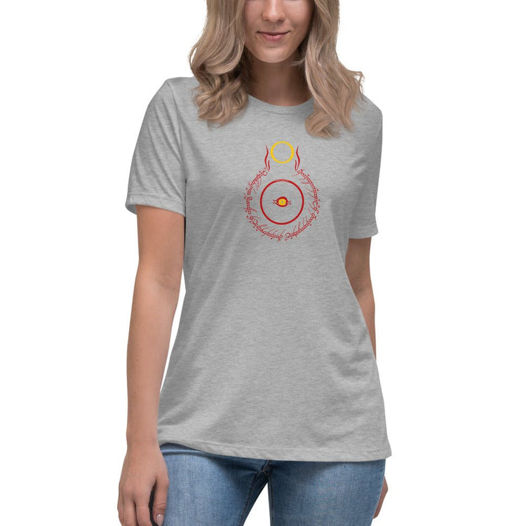 The Tolkien Collection - Women's Relaxed T-Shirt - The Eye in color - Fandom-Made