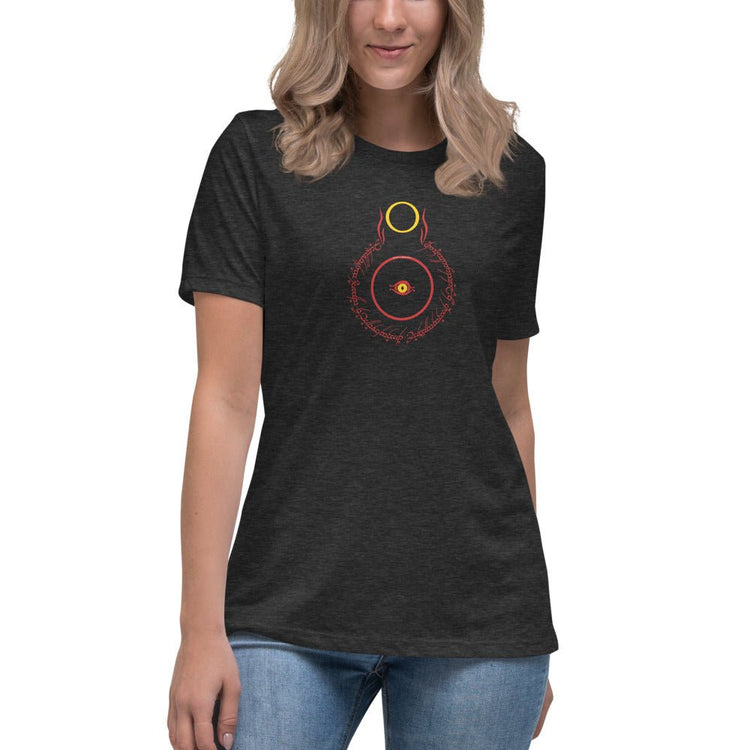 The Tolkien Collection - Women's Relaxed T-Shirt - The Eye in color - Fandom-Made