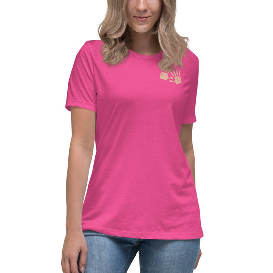 The Umbrella Academy Women's Relaxed T-Shirt - Hello/Goodbye hands - Fandom-Made