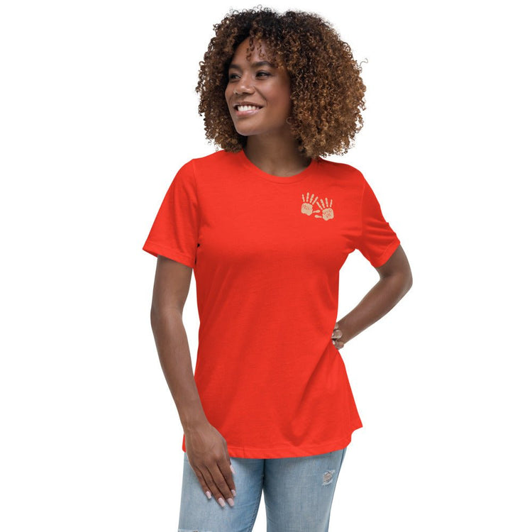 The Umbrella Academy Women's Relaxed T-Shirt - Hello/Goodbye hands - Fandom-Made