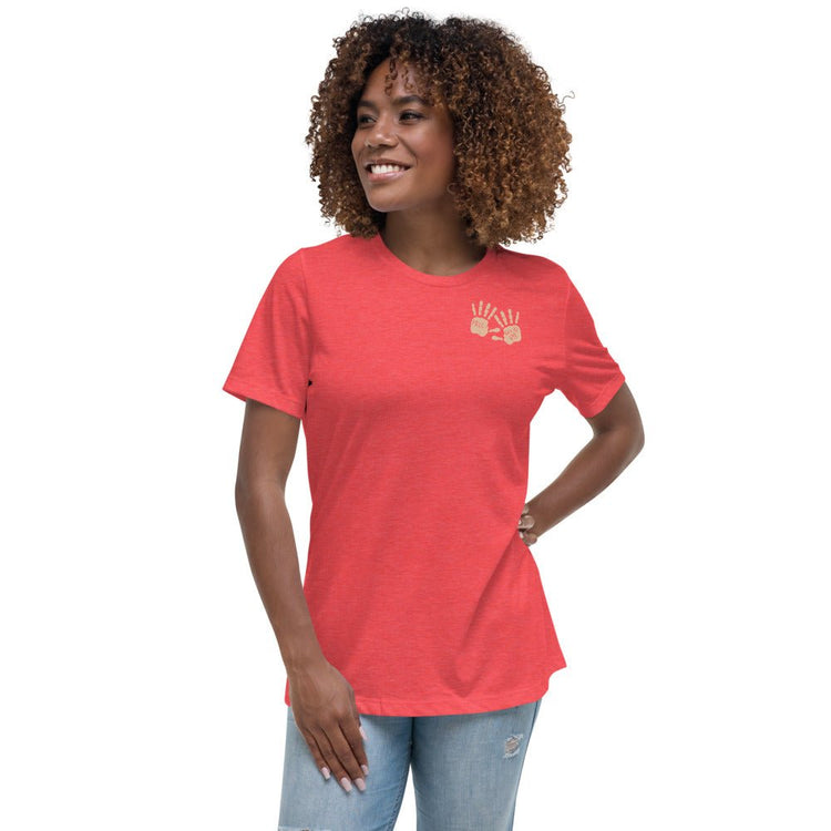 The Umbrella Academy Women's Relaxed T-Shirt - Hello/Goodbye hands - Fandom-Made