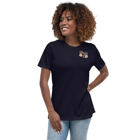 The Umbrella Academy Women's Relaxed T-Shirt - Hello/Goodbye hands - Fandom-Made