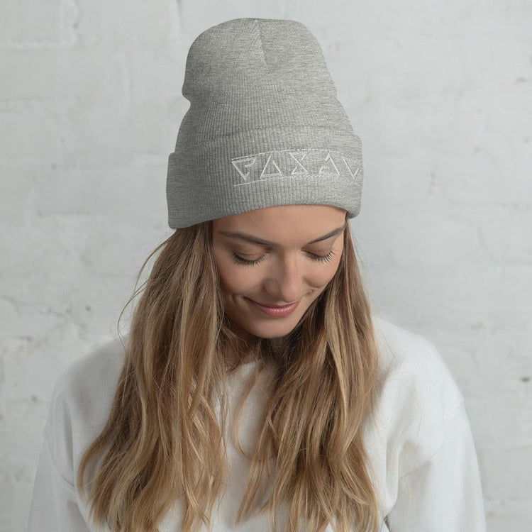 The Witcher Inspired Embroidered Cuffed Beanie - Symbols - Fandom-Made