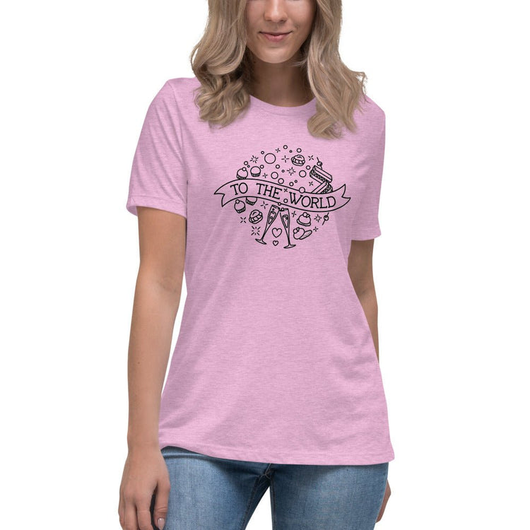 To The World Women's Relaxed T-Shirt - Fandom-Made