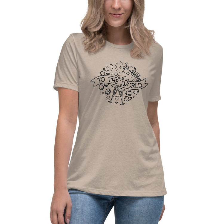 To The World Women's Relaxed T-Shirt - Fandom-Made