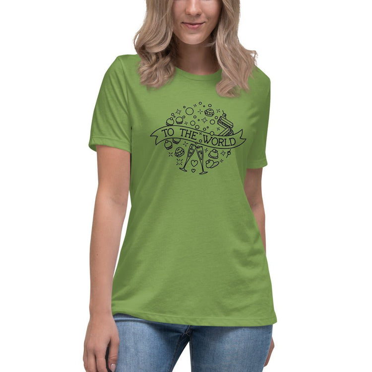 To The World Women's Relaxed T-Shirt - Fandom-Made