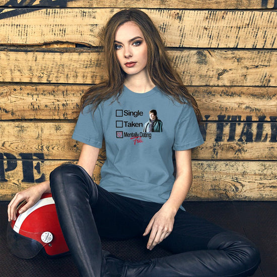Twilight Inspired Short-Sleeve Unisex T-Shirt - Mentally Dating Felix - Fandom-Made