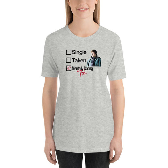 Twilight Inspired Short-Sleeve Unisex T-Shirt - Mentally Dating Felix - Fandom-Made