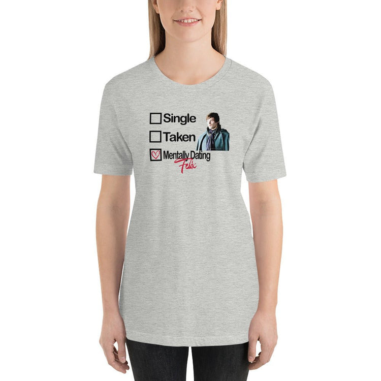 Twilight Inspired Short-Sleeve Unisex T-Shirt - Mentally Dating Felix - Fandom-Made