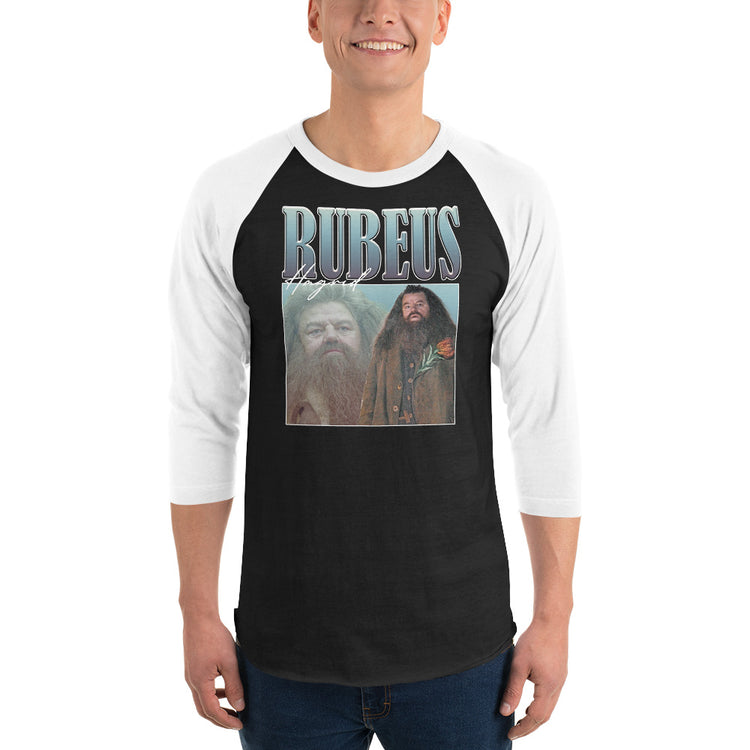 Rubeus Hagrid 3/4 sleeve raglan shirt - Fandom-Made