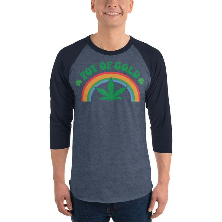 Pot Of Gold Raglan Shirt - Fandom-Made
