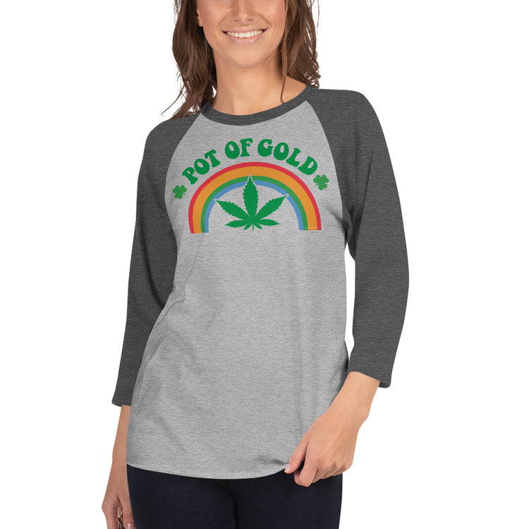 Pot Of Gold Raglan Shirt - Fandom-Made