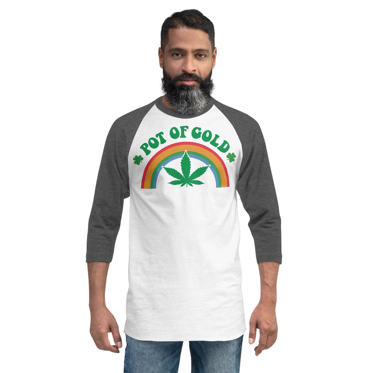 Pot Of Gold Raglan Shirt - Fandom-Made
