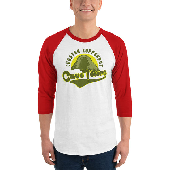 Chester Copperpot 3/4 sleeve raglan shirt - Fandom-Made