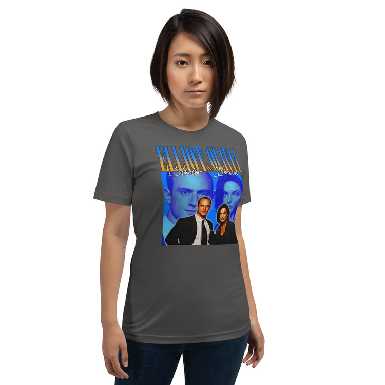 Eliott Stabler Olivia Benson T-Shirt - Fandom-Made