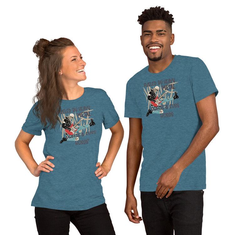 Fueled by Heavy Metal... Unisex t-shirt - Fandom-Made