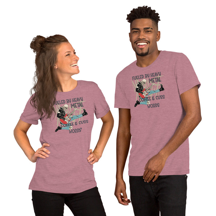 Fueled by Heavy Metal... Unisex t-shirt - Fandom-Made