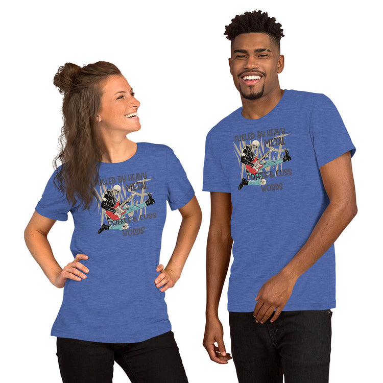 Fueled by Heavy Metal... Unisex t-shirt - Fandom-Made