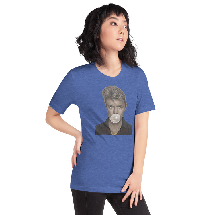 David Bowie Bubble Gum T-Shirt - Fandom-Made