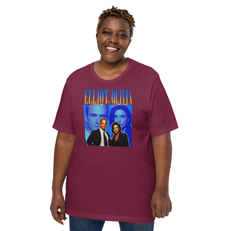 Eliott Stabler Olivia Benson T-Shirt - Fandom-Made