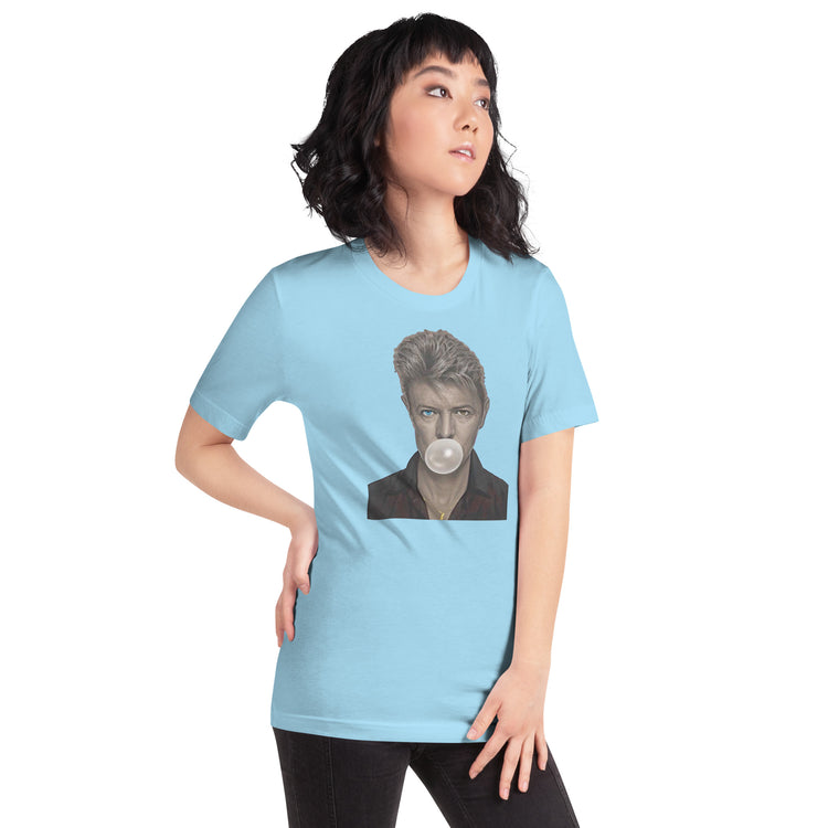 David Bowie Bubble Gum T-Shirt - Fandom-Made