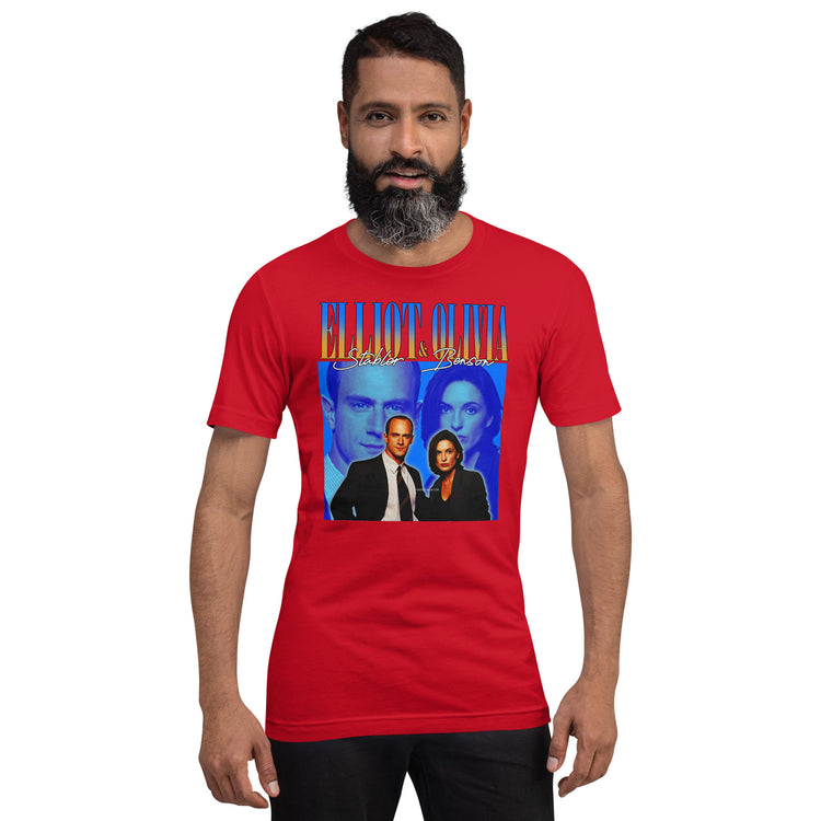 Eliott Stabler Olivia Benson T-Shirt - Fandom-Made
