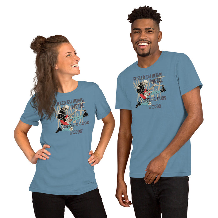 Fueled by Heavy Metal... Unisex t-shirt - Fandom-Made