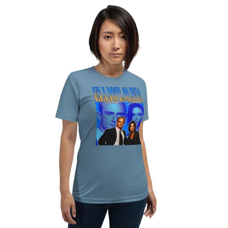 Eliott Stabler Olivia Benson T-Shirt - Fandom-Made