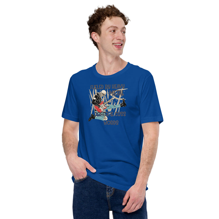 Fueled by Heavy Metal... Unisex t-shirt - Fandom-Made