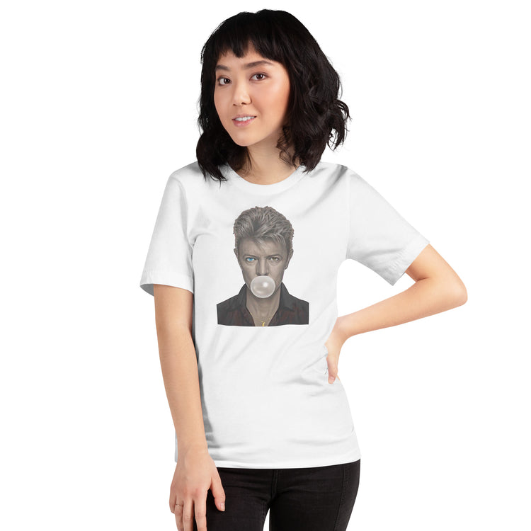 David Bowie Bubble Gum T-Shirt - Fandom-Made