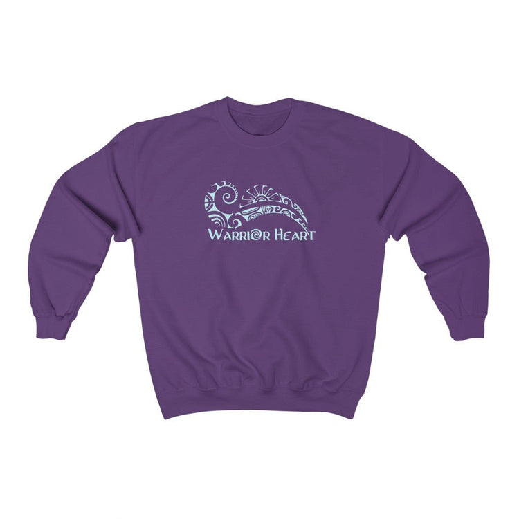 Warrior Heart Crewneck Sweatshirt - Fandom-Made