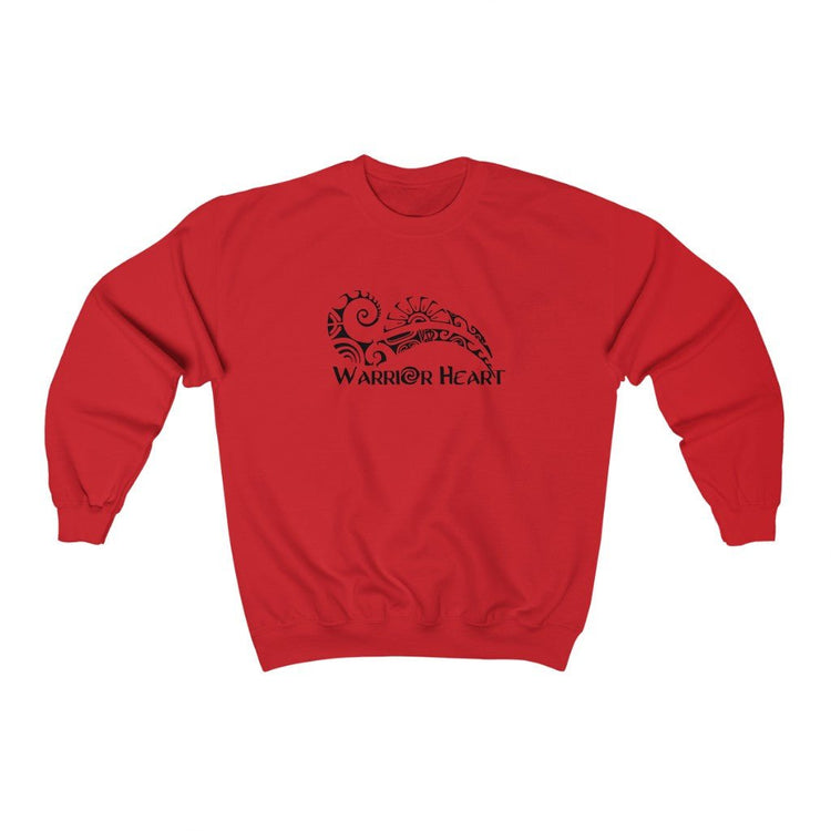 Warrior Heart Crewneck Sweatshirt - Fandom-Made