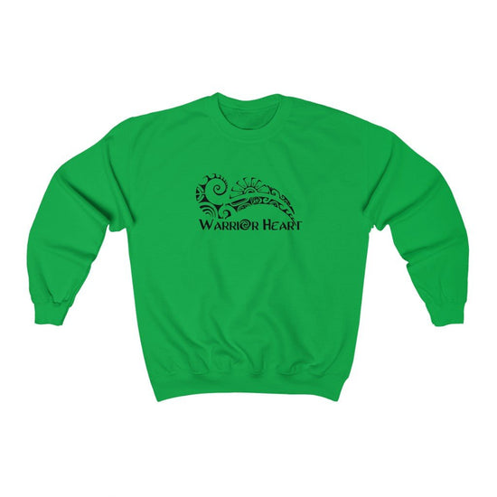 Warrior Heart Crewneck Sweatshirt - Fandom-Made