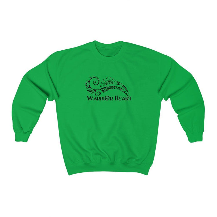 Warrior Heart Crewneck Sweatshirt - Fandom-Made