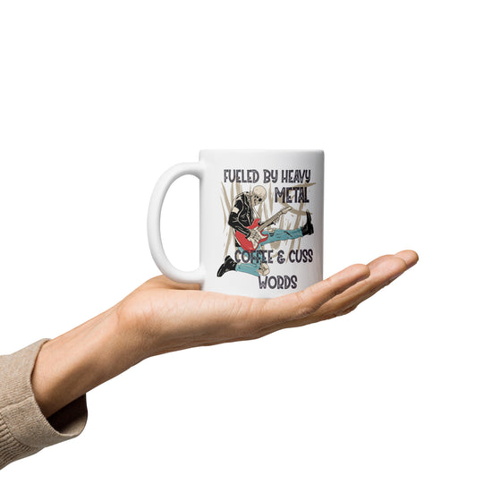 Fueled by Heavy Metal... Mug - Fandom-Made