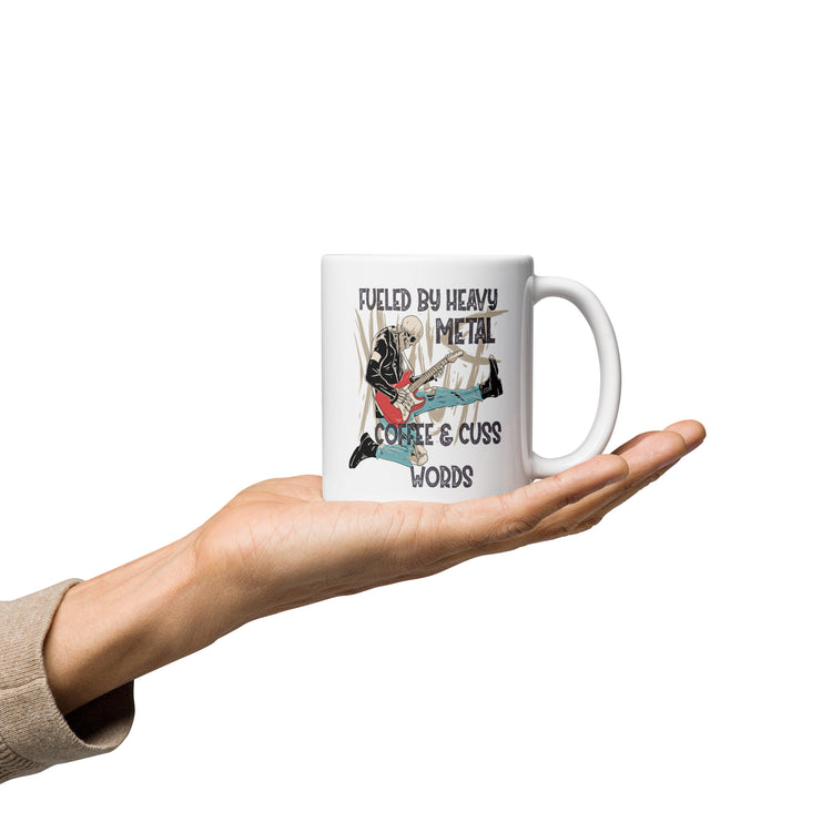 Fueled by Heavy Metal... Mug - Fandom-Made
