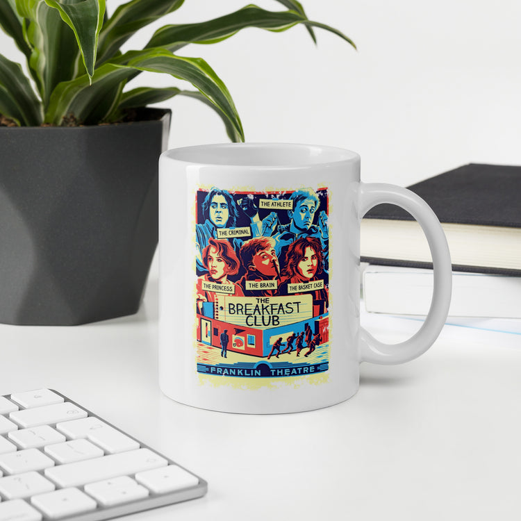 The Breakfast Club Retro Collage Mug - Fandom-Made
