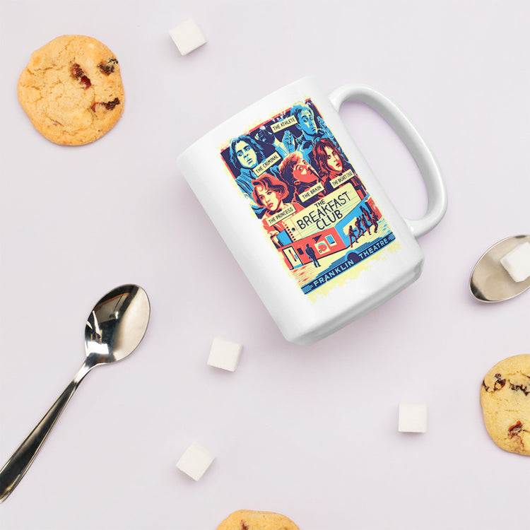 The Breakfast Club Retro Collage Mug - Fandom-Made