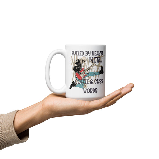 Fueled by Heavy Metal... Mug - Fandom-Made